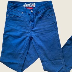 blue 90s/00s denizens levi’s skinny jeans